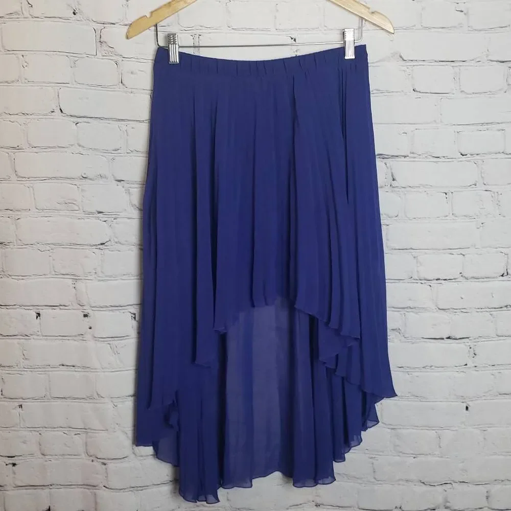 Jessica Simon Dark Purple‎ Skirt Size M